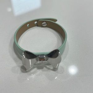 Ted Baker teal leather bracelet